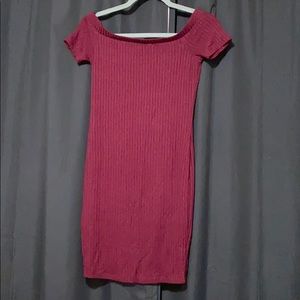 Off shoulder matron dress